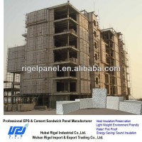 Hot ! Building Construction Material EPS Foam Polystyrene and Cement Concrete Compound wall building materials price