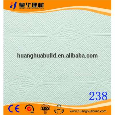 Design 238 pvc laminated gypsum ceiling panel/pvc laminated gypsum ceiling/pvc gypsum ceiling