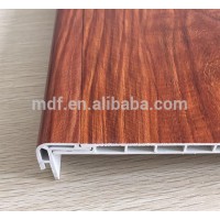 PVC profiles High Glossy internal wpc base pvc laminate corner moulding made in china